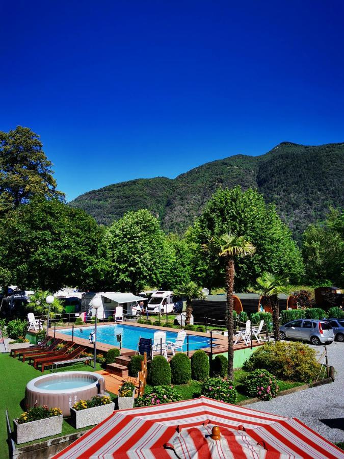 Camping Melezza Losone Kültér fotó