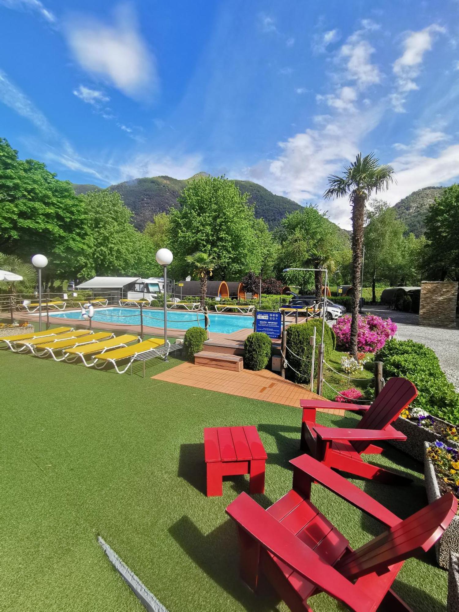Camping Melezza Losone Kültér fotó