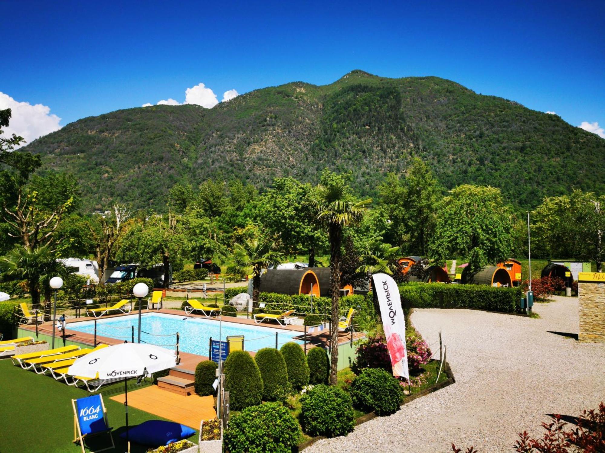 Camping Melezza Losone Kültér fotó